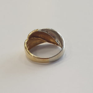 Bague fantaisie en or 18 K - T 54