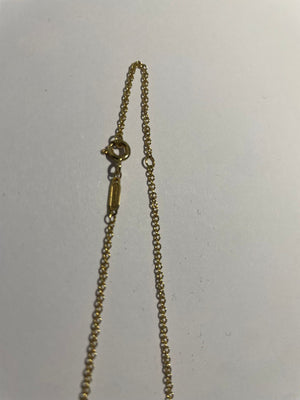 Collier Tiffany's Knot en or jaune 18K 7.57 Grs