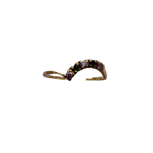 Bague en Or Jaune 18K Taille-60
