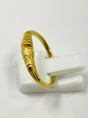 Bague en Or Jaune 18K - Taille 51 - 3.52 Grs