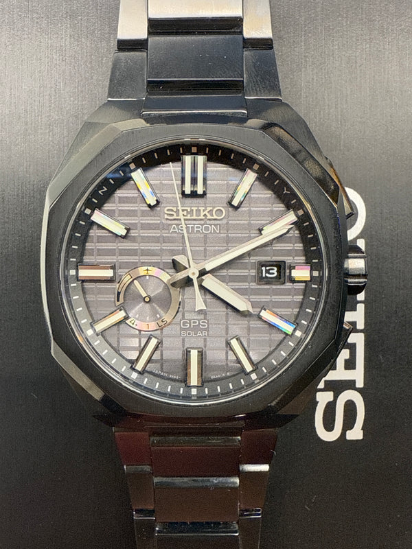Montre Seiko Astron Solar GPS Titane Carboné