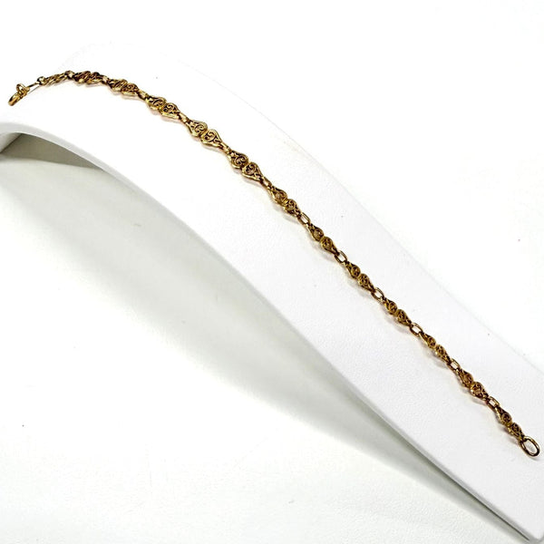 Bracelet Maille en Or Jaune 18K - 4.34g