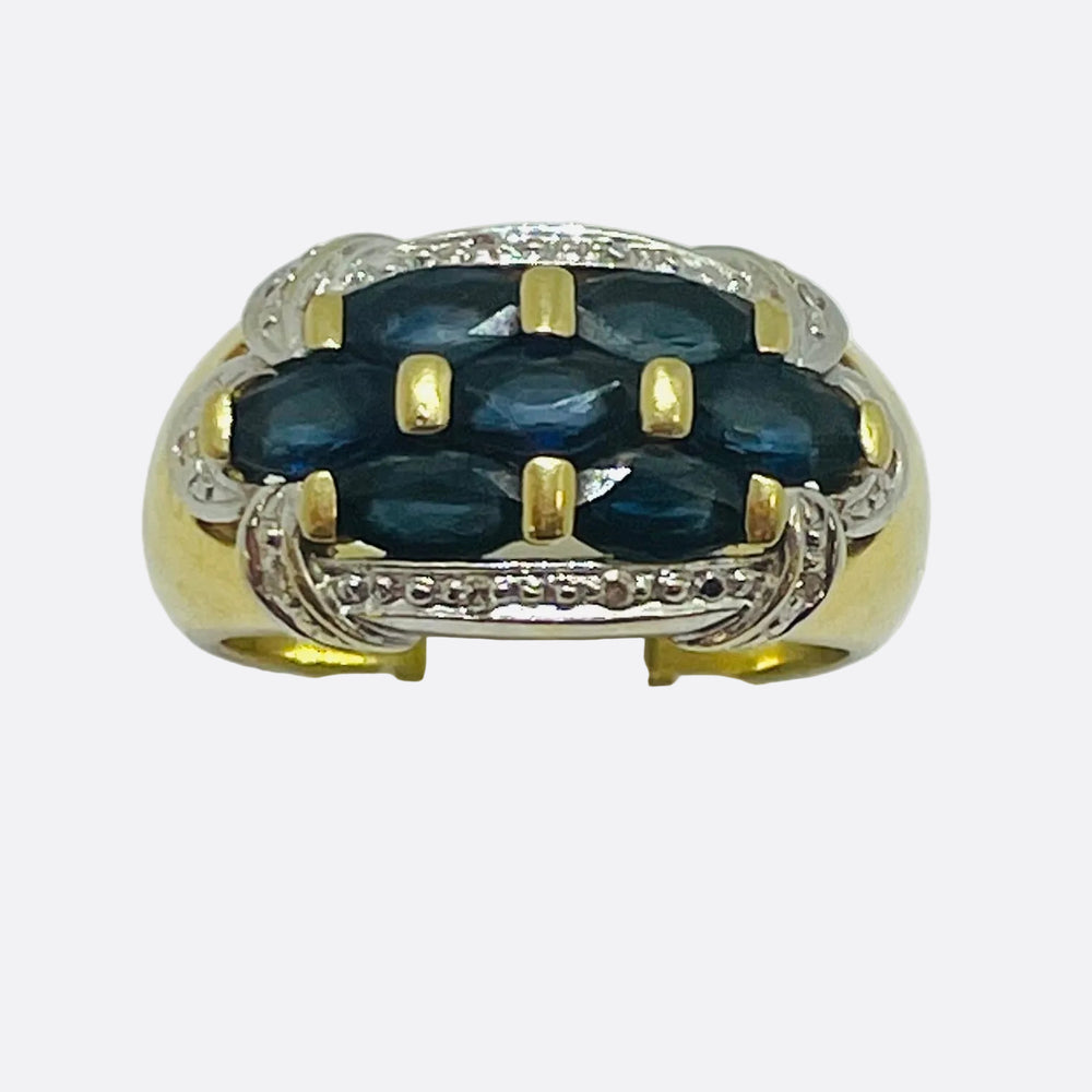 Bague en Or jaune 18K - 6g