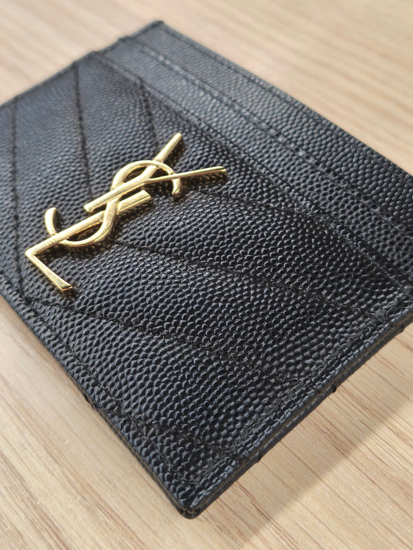Maroquinerie YSL Cassandre Porte Carte Cuir