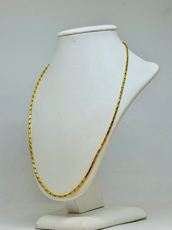 Collier Princesse en Or Jaune 22 Carats - 48cm
