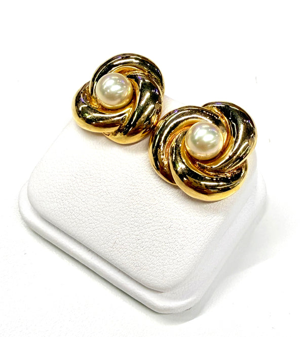 Boucles d'oreilles en  Or Jaune 18k - 4.49 grs