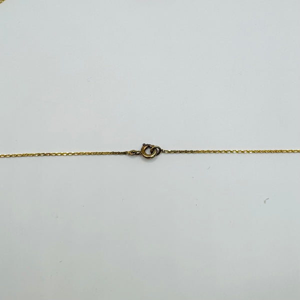 Collier Matinée Or Jaune 18K Diamant Tête d'Aigle