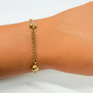 Bracelet en Or Jaune 18K - 4.92g