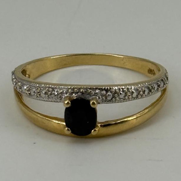 Bague en Or Jaune 18K Taille-56