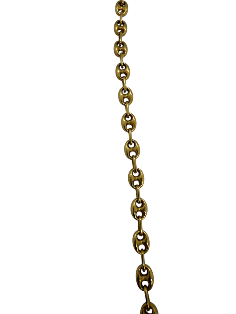 Collier Grain de Café Or Jaune 18K Lg 42cm