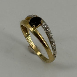 Bague en Or Jaune 18K Taille-56