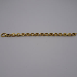 Bracelet Maillon Forçat en Or Jaune 18K 20.90 Grs