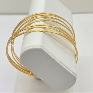 Bracelet jonc en or jaune 18K -  31.16G