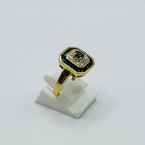Bague Or Jaune 18K - Taille 57