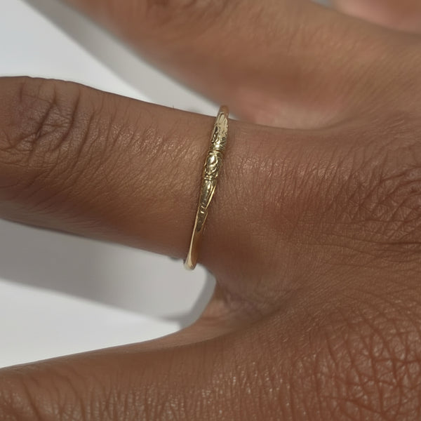 Bague Jonc en Or Jaune 18 Carats