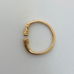 Bague jonc en or jaune 18 K – T 50