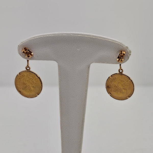 Boucles d'oreilles en Or Jaune 18K -  5.89G