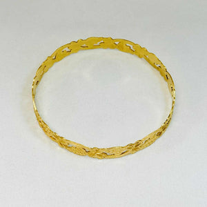 Bracelet Jonc en Or Jaune 18K - 13.19g