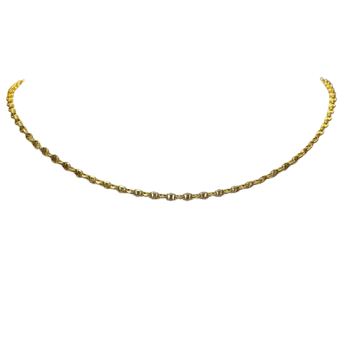 Collier Princesse en Or Jaune 18K 4.95 Grs