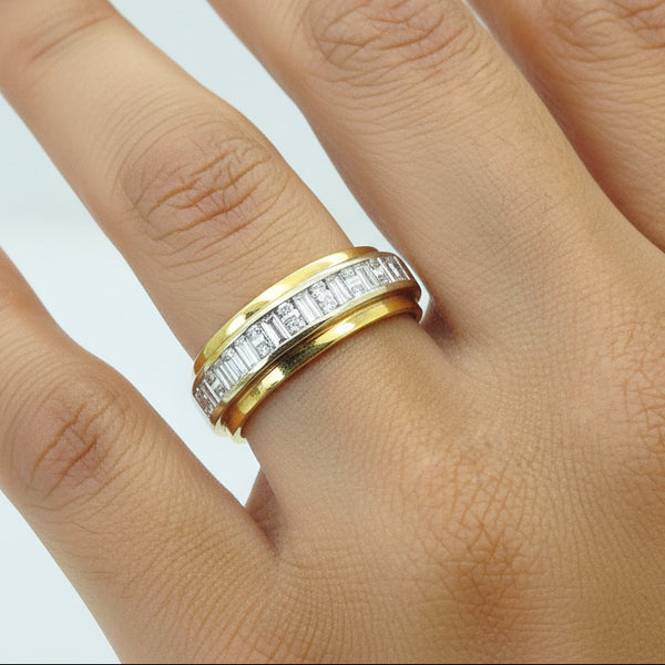 Alliance en or jaune 18k - 5.75 G