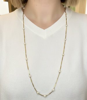 Collier Sautoir en Or Jaune 18 K - 16.88 G