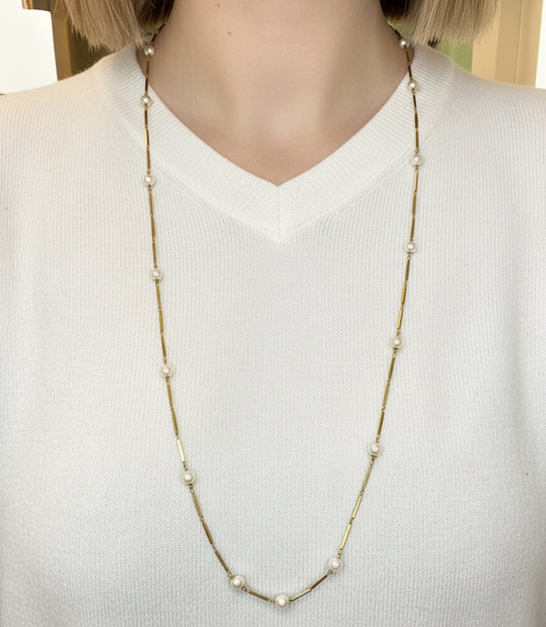 Collier Sautoir en Or Jaune 18 K - 16.88 G