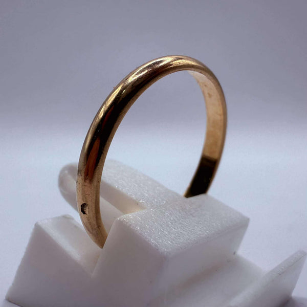 Bague Alliance en Or Jaune 18K - 1.74 Grs