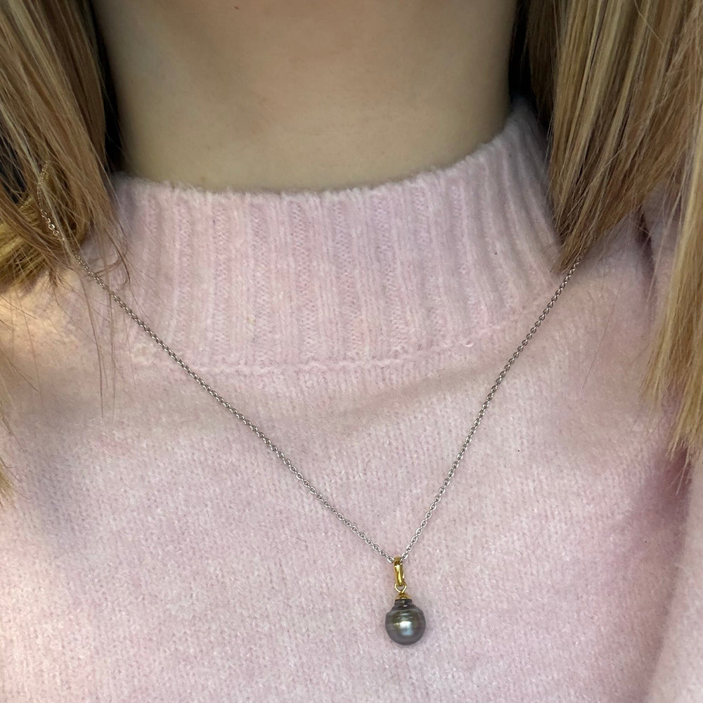 Pendentif Solitaire en Or Jaune 18K - 1.75G