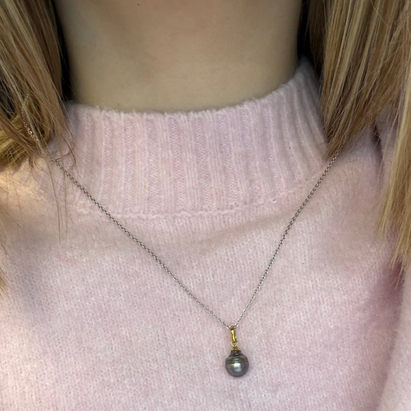 Pendentif Solitaire en Or Jaune 18K - 1.75G