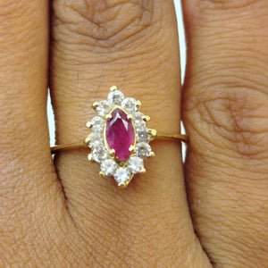 Bague en Or jaune - Taille 52