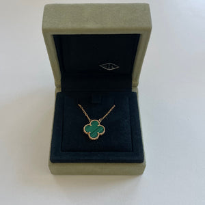 Collier Alhambra Van Cleef & Arpels en or jaune 18K - 5.6 Grs