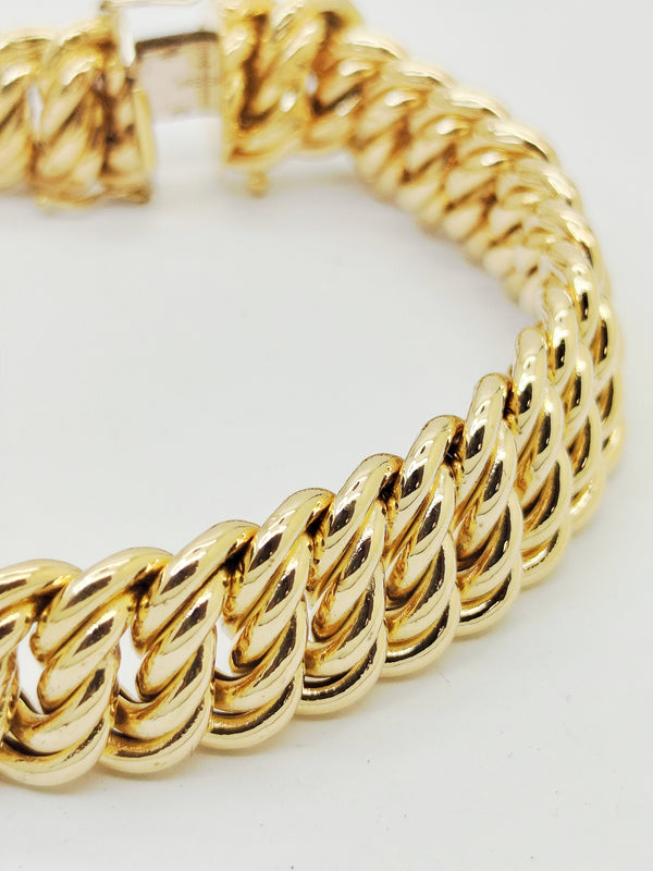 Bracelet en Or Jaune 18K - 35.38 Grs