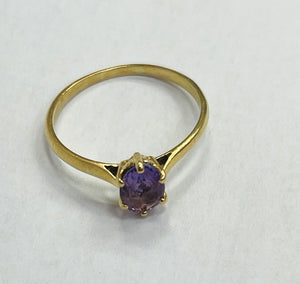 Bague en Or Jaune 18K Taille-54