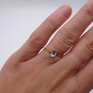 Bague en or jaune 18K Taille-51