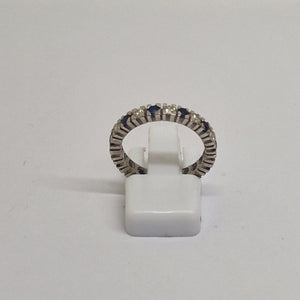 Bague en Or Gris 18K Taille-51