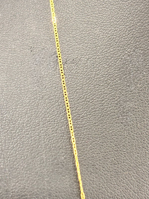 Collier Sautoir Or Jaune 18K 1.06 Grs