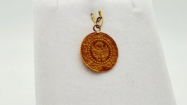 Pendentif Médaille en Or Jaune 18K 1.88 Grs
