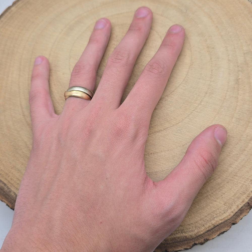Bague Alliance en Or Jaune, Rose ou Blanc 18 Carats - T 56