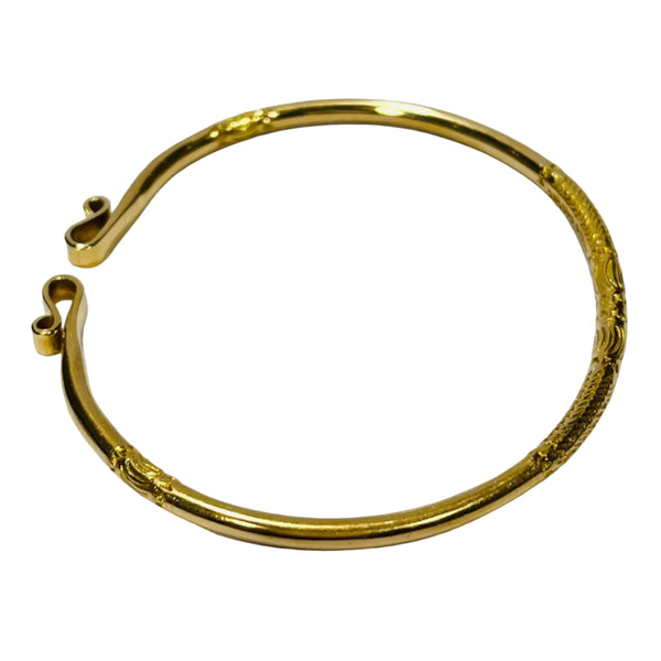 Bracelet Jonc Or Jaune 18K - 20.13 Grs