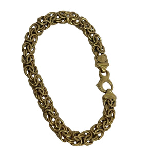 Bracelet maille royale en Or 18K - 11.60G - 19CM