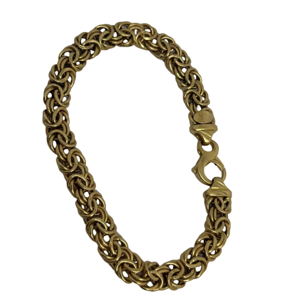 Bracelet maille royale en Or 18K - 11.60G - 19CM
