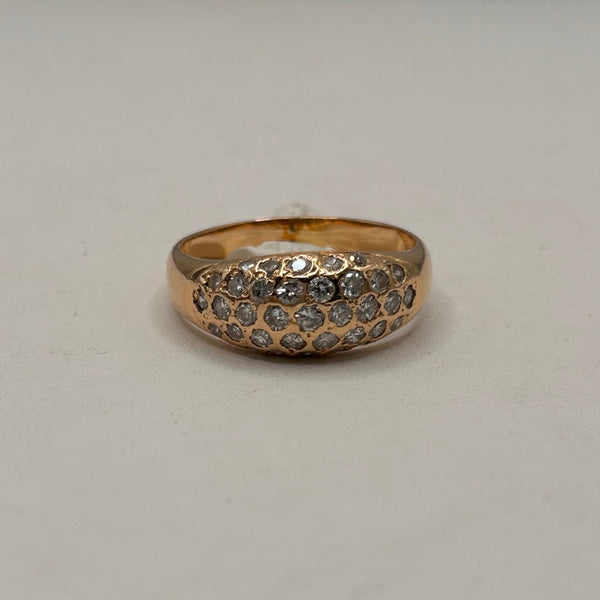 Bague en or blanc 18K Taille-62