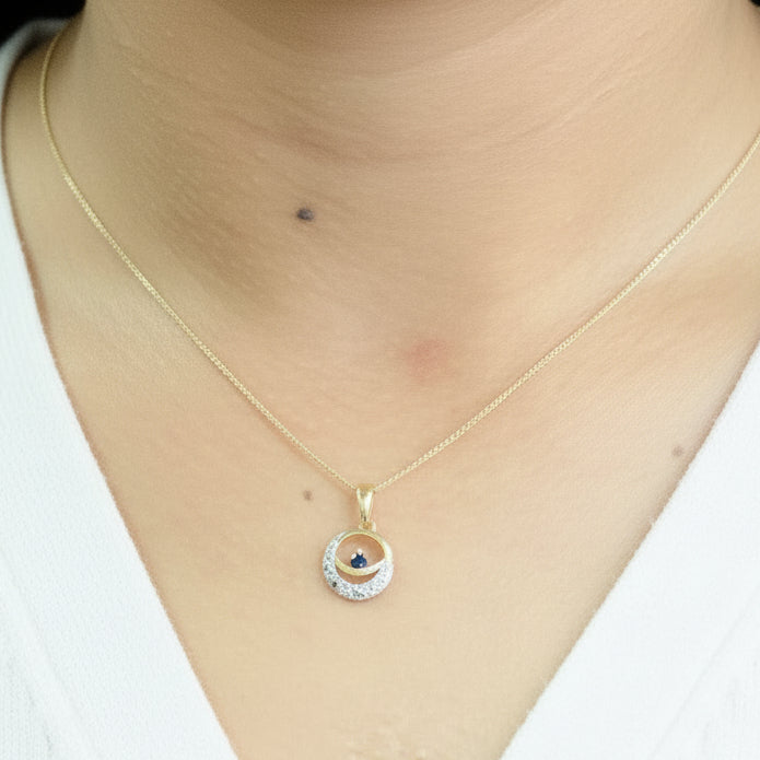 Pendentif Médaille en Or Jaune 18 k - 1.13 G