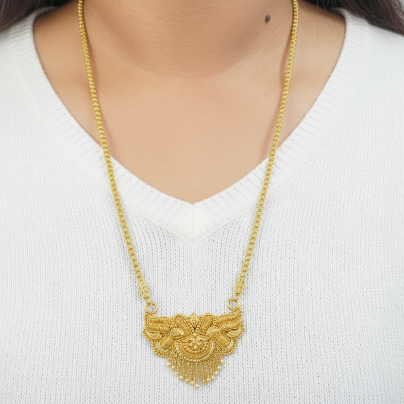 Collier Sautoir en Or Jaune 22 K -  33.09 G