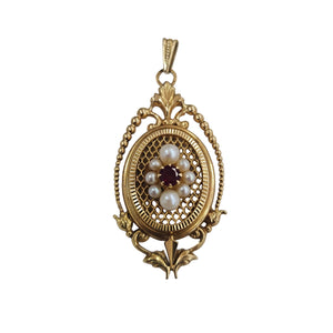 Pendentif Médaille en Or Jaune 18K - 5.49G