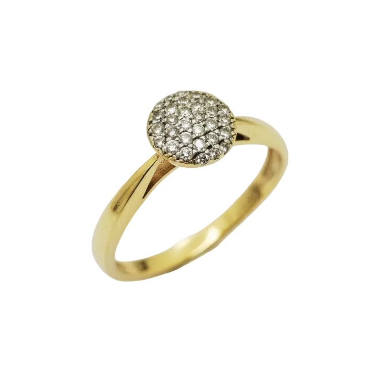 Bague en Or Jaune 18k - 2.72 G
