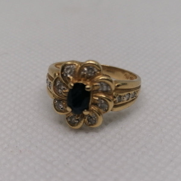 Bague en or jaune 18 Carats Taille - 52
