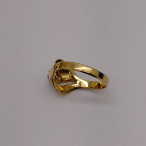 Bague Or Jaune 18k Taille-54