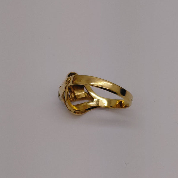 Bague Or Jaune 18k Taille-54