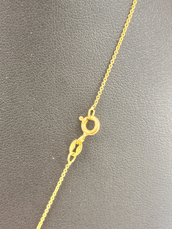 Collier Princesse en Or Jaune 18K 2.02 Grs